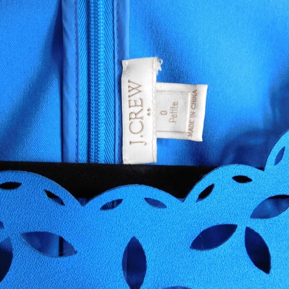 J.Crew Blue Dress! - Picture 3 of 5